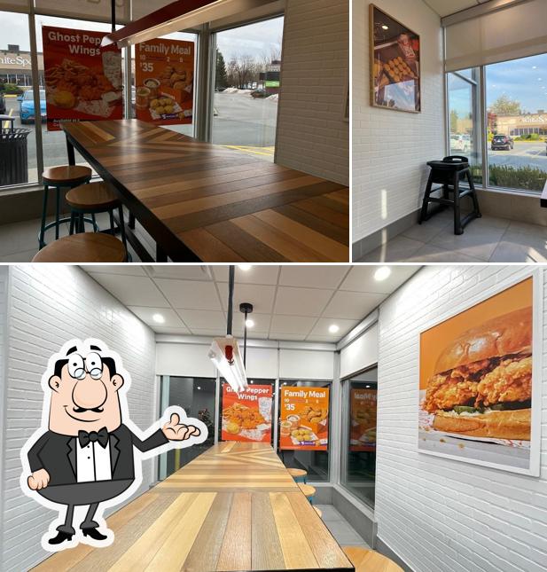 L'intérieur de Popeyes Louisiana Kitchen