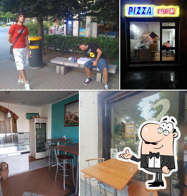 L'intérieur de New Pizza Boom