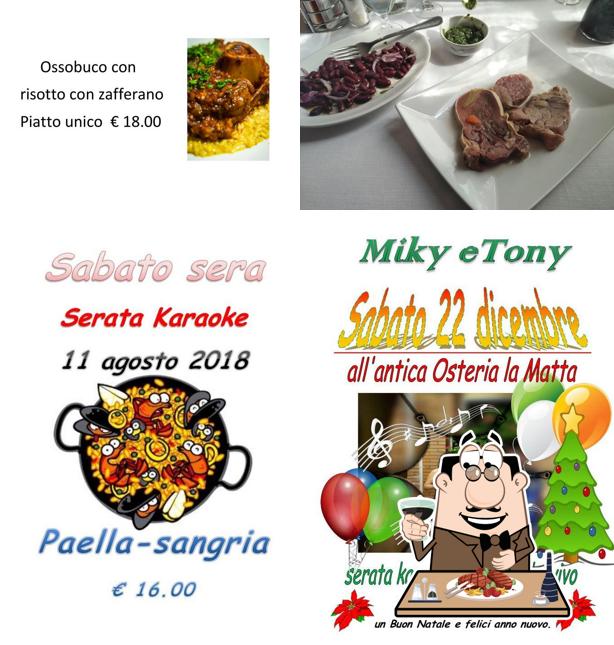 Scegli i piatti di carne a Antica Osteria La Matta