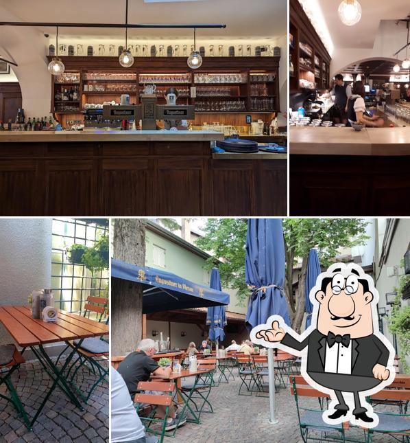 Gli interni di Augustiner in Meran Wirtshaus & Suites
