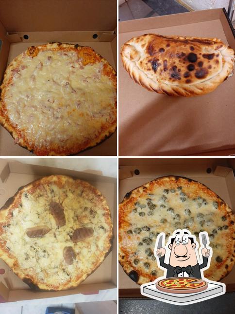 Choisissez des pizzas à La Roma