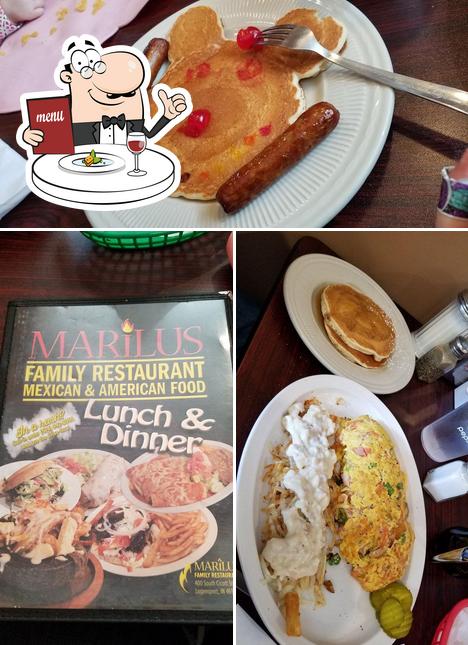 Meals at Marilus Family Restaurant Mexican & American food