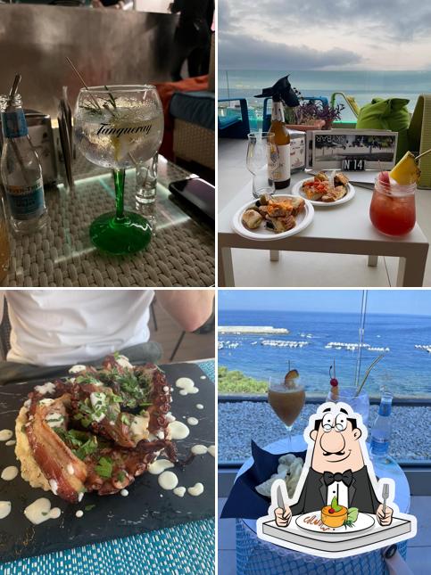 Cibo al Skybar by Hotel Cala Luna