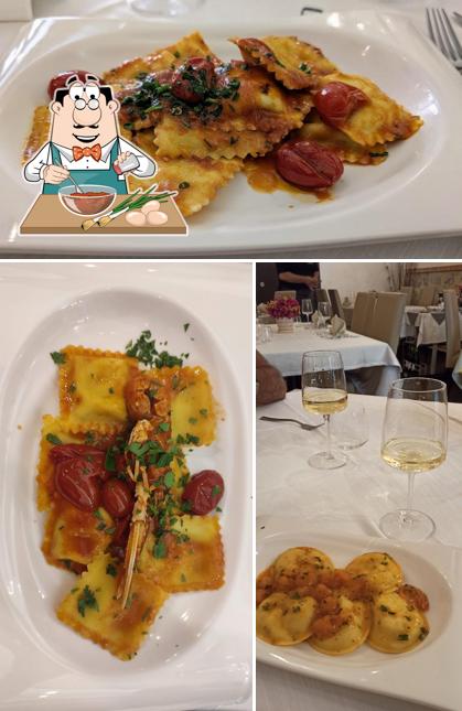 Ravioli al Ristorante Divina Giulia