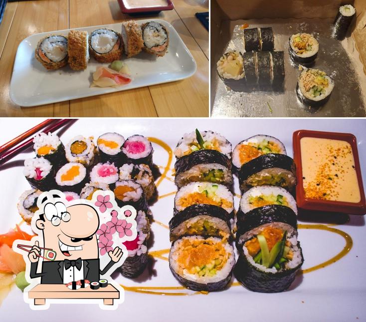 A Sushi World Restaurant, vous pouvez essayer des sushis