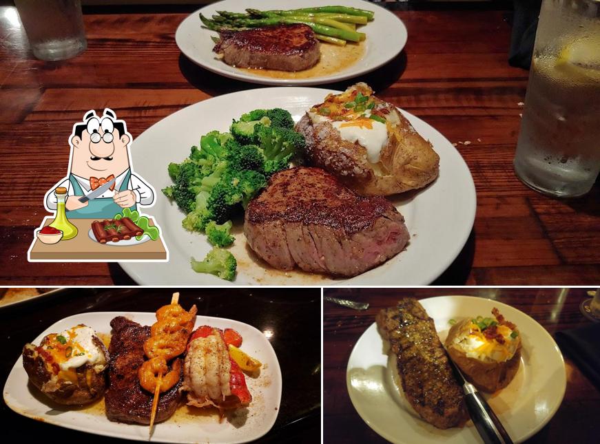 Try out meat dishes at LongHorn Steakhouse