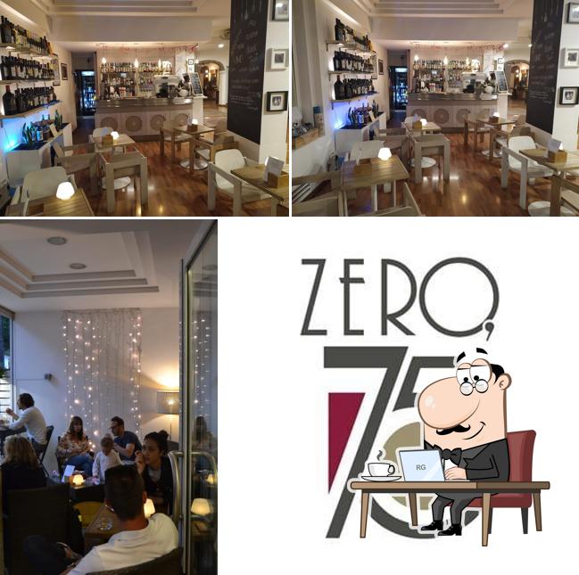 Dai un'occhiata agli interni di ZERO,75 - WINE & COFFEE