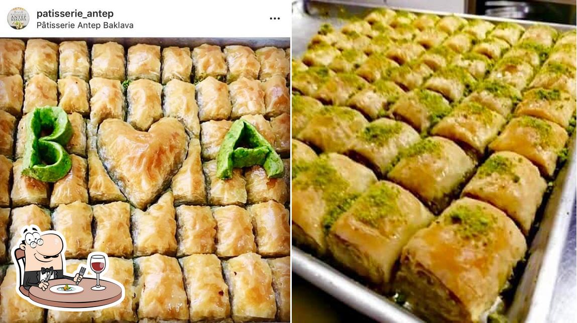 Meals at Patisserie Antep Baklava