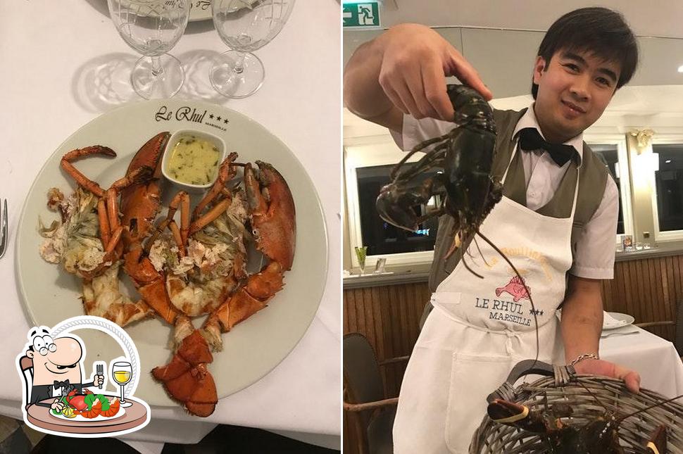 Essayez différents repas à base de fruits de mer servis par Restaurant Le Ruhl