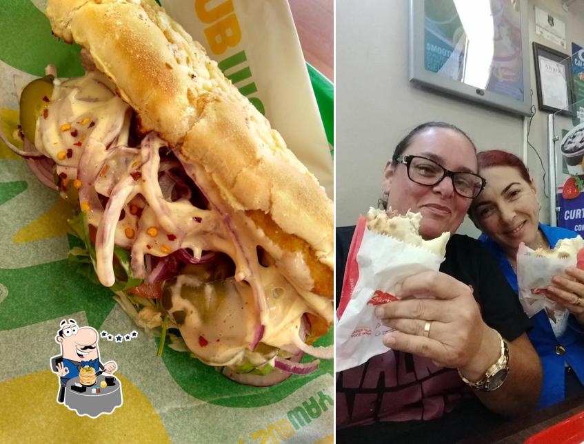 Comida em Subway