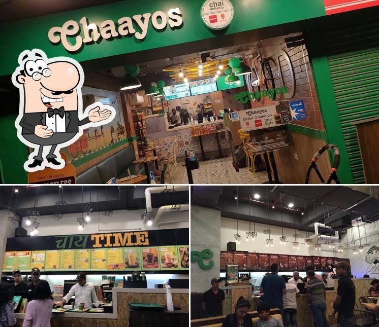 Here's a picture of Chaayos Cafe at Sector 18, Noida