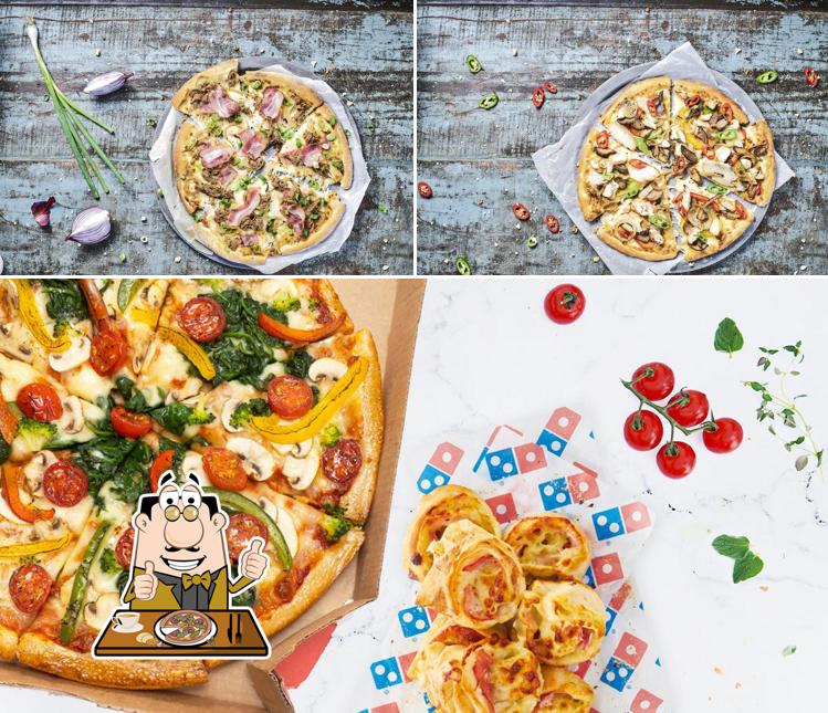 A Domino's Pizza Brussel Schaarbeek, vous pouvez essayer des pizzas