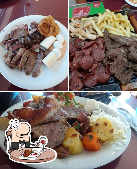 Peça pratos de carne no Legramanti's Restaurante e Choperia