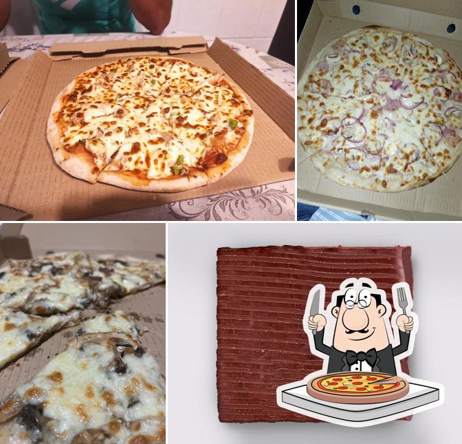 Try out different types of pizza