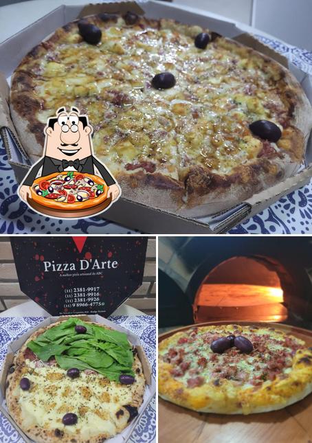 Experimente diferentes variedades de pizza