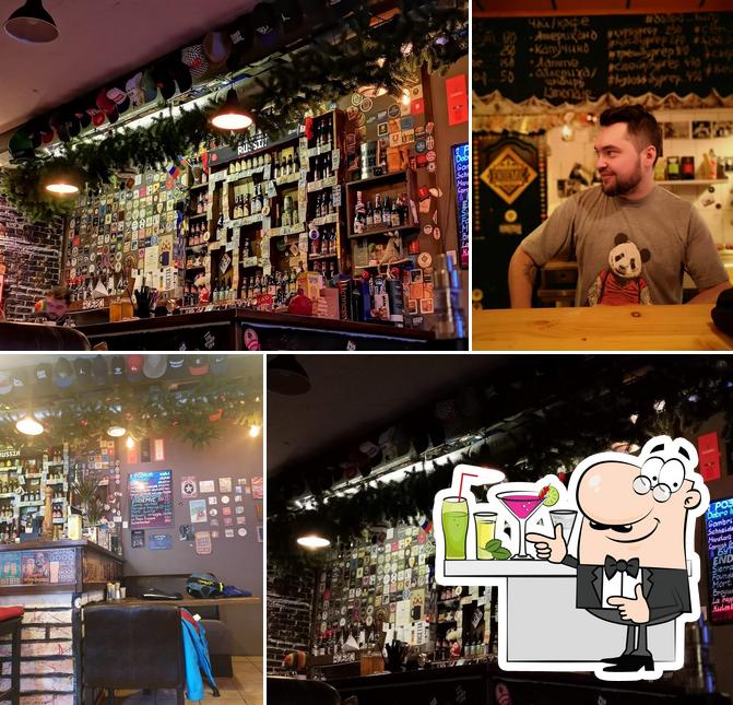 Las fotos de barra de bar y comida en Dobro Burger