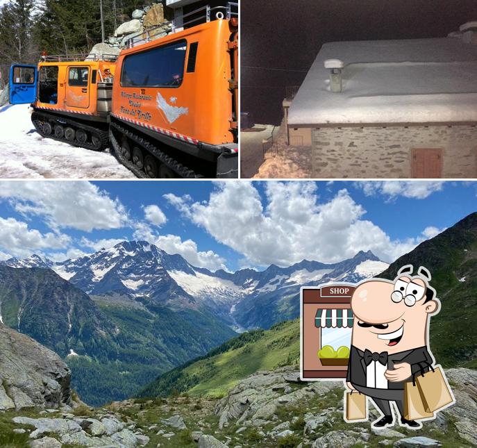Gli esterni di Chalet Tana del Grillo