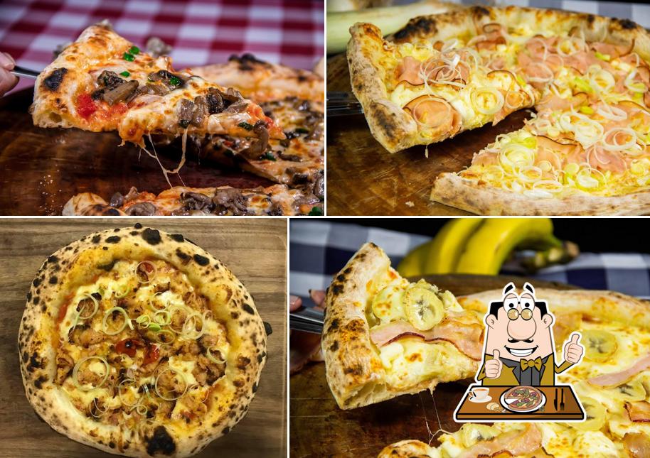 Escolha diversos tipos de pizza