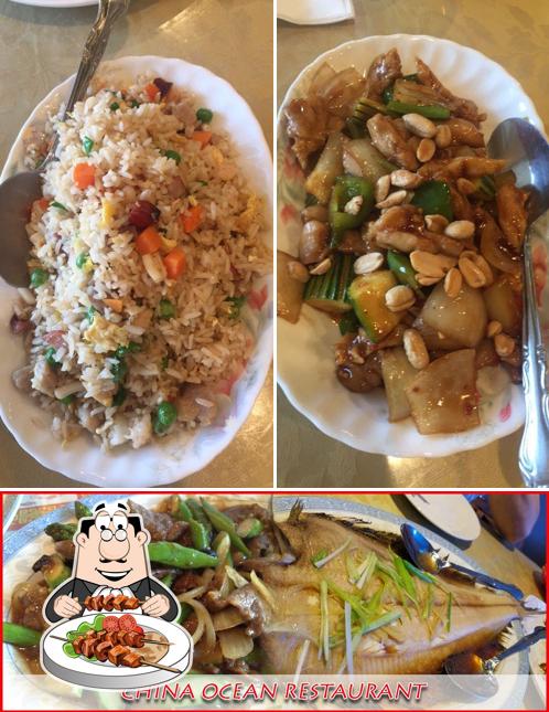 Comida en China Ocean Restaurant