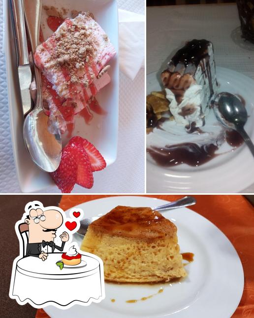 Restaurante Recta do Pereiro - Prato do dia serves a range of desserts