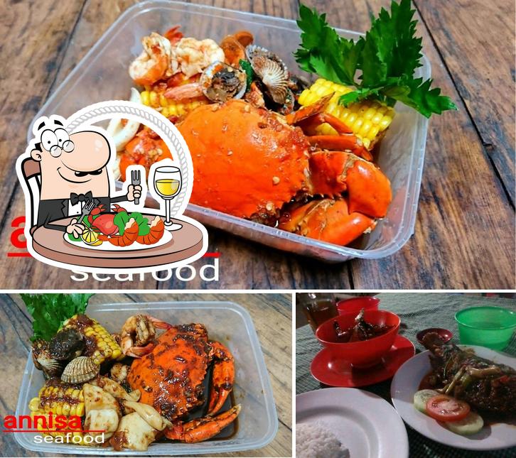 Try out seafood at seafood ANNISA Klaten