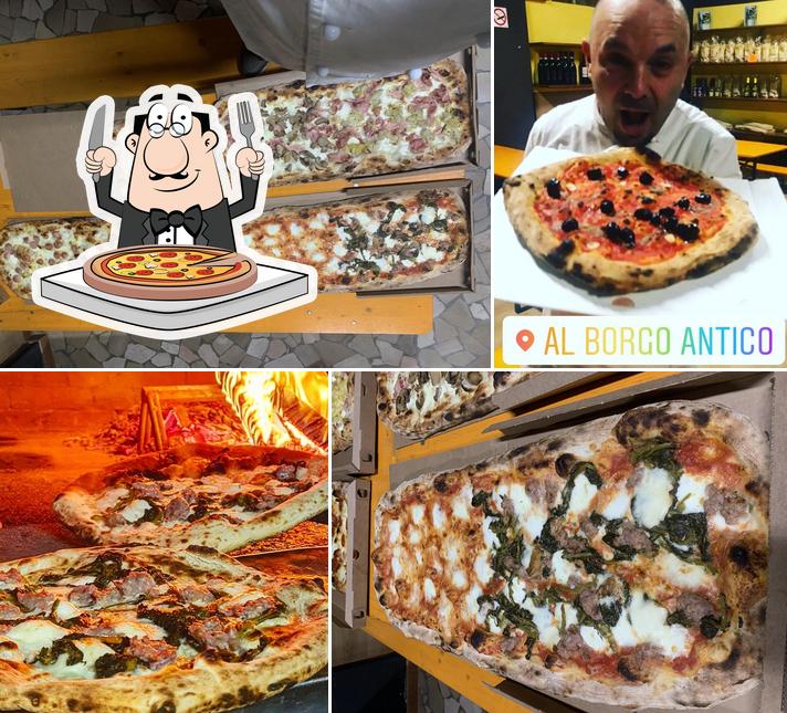 Try out pizza at Al Borgo Antico