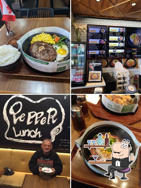 The interior of Pepper Lunch