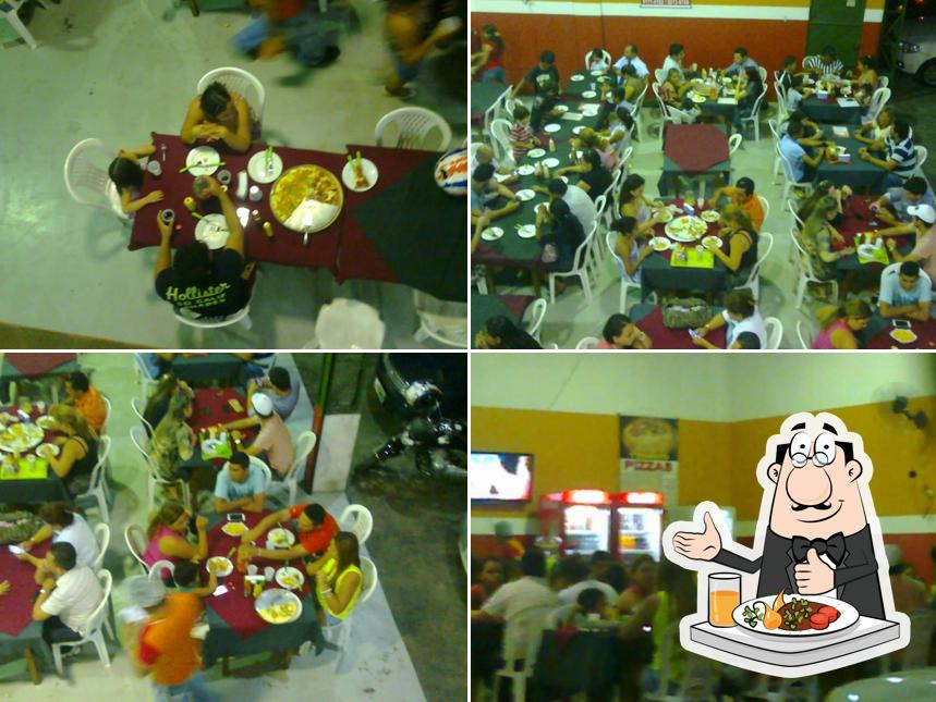 A foto da comida e interior no Lanchonete e Pizzaria Cantinho do Pará