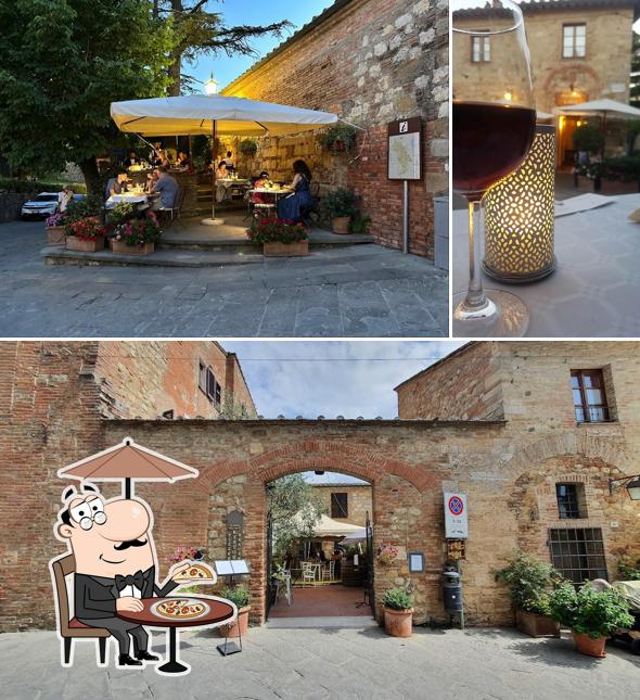 Gli esterni di Osteria del Conte