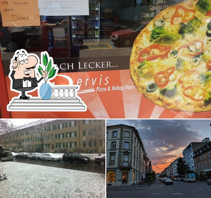 Tra le varie cose da Seker Imbiss Kebab Take Away si possono trovare la esterno e pizza