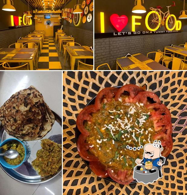 Among different things one can find food and interior at The Yellow Tadka