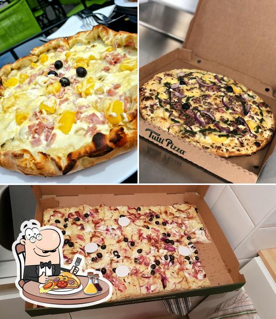 Choisissez des pizzas à Tutti Pizza Bruguières