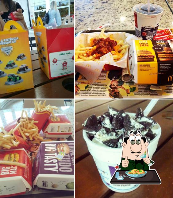 Comida em McDonald's