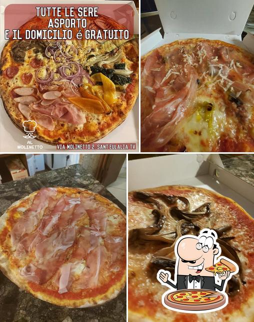 Prenditi una pizza a Ristorante Pizzeria Al Molinetto