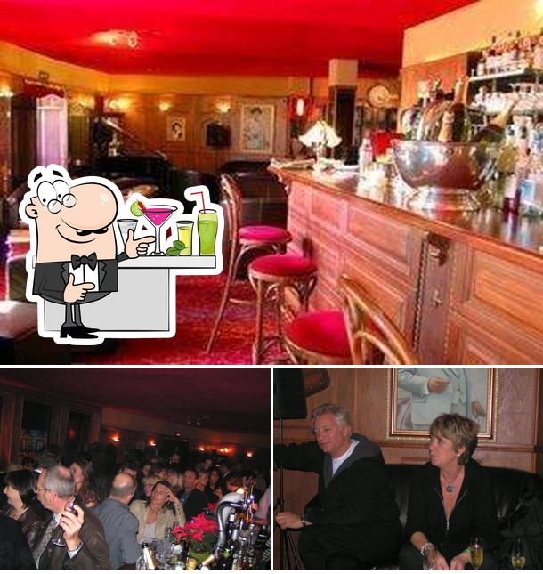 La photo de la comptoir de bar et intérieur concernant Club Hercule poirot