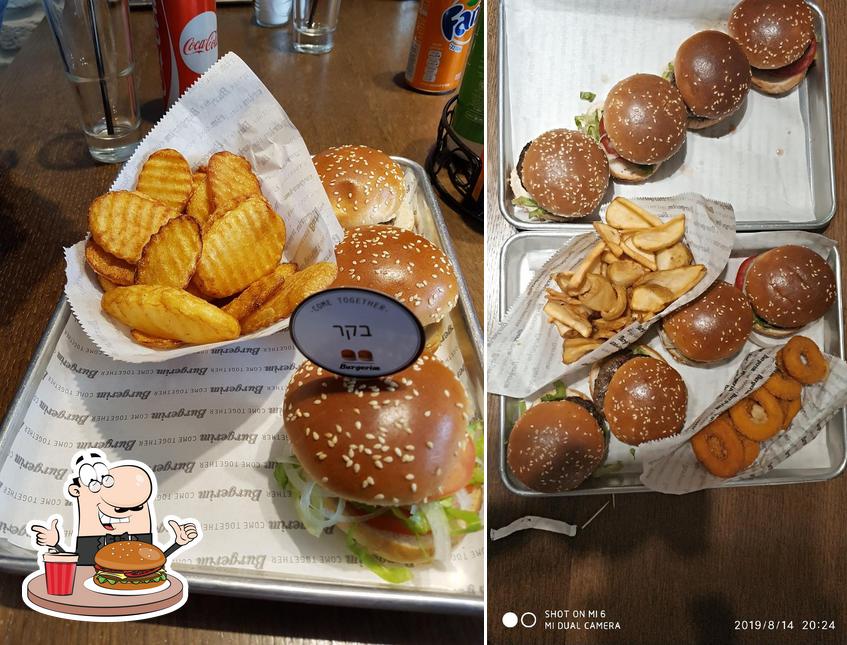 Les hamburgers de Burgers Kfar Saba will conviendront différents goûts