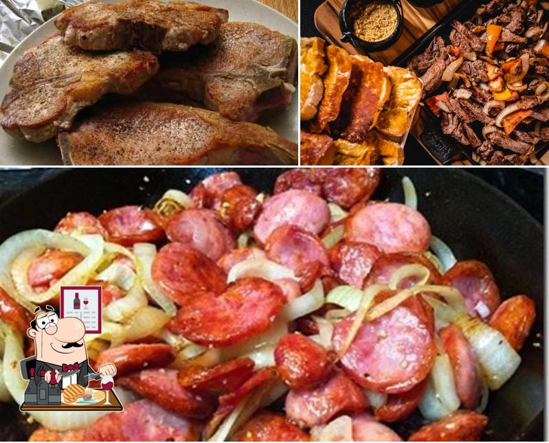 Prove pratos de carne no Feijão lanches Piracicaba