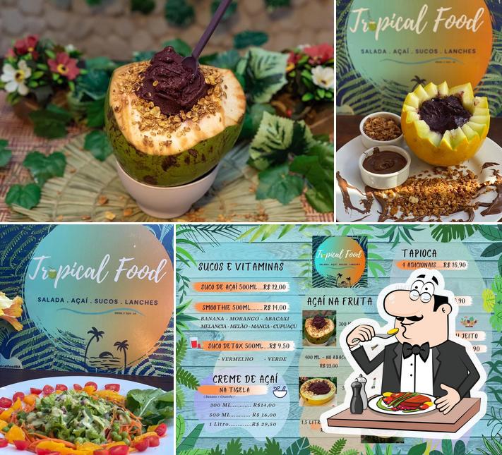 Comida em Tropical Food Açaí