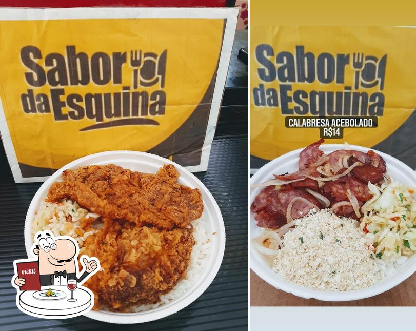 Platos en Sabor da Esquina