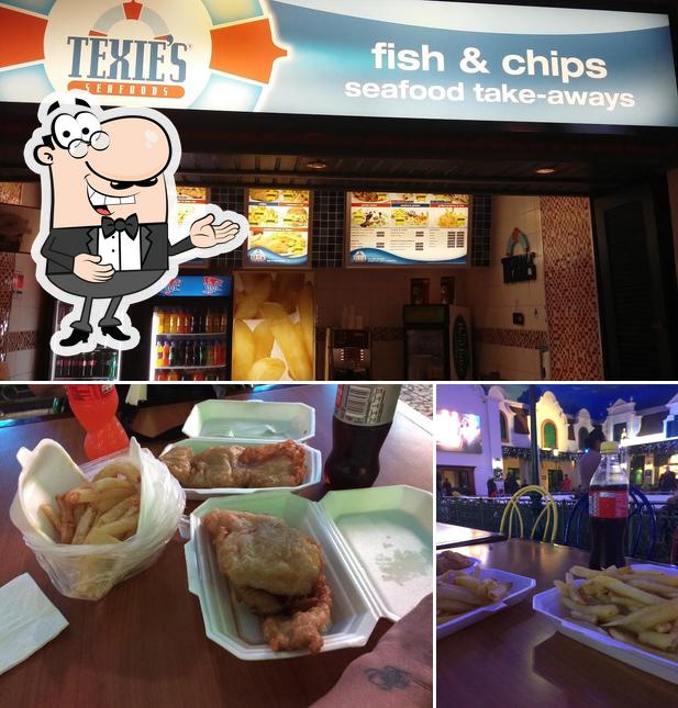 Look at this photo of Texies Fish & Chips