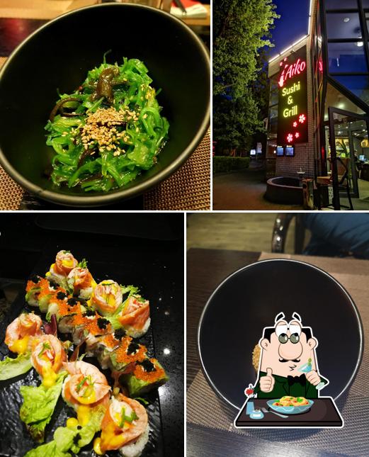 Food at Aiko Sushi & Grill