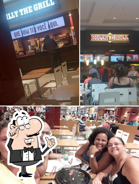 O interior do Billy The Grill