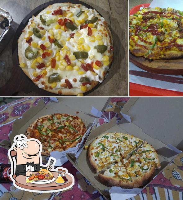 Get pizza at Hungry Point
