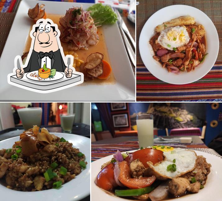 Food at Restaurante Lima 21 - Gastronomia Peruana
