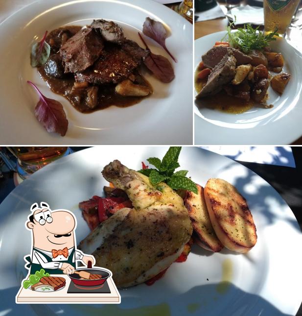 Try out meat dishes at Hostinec Staré Čivice