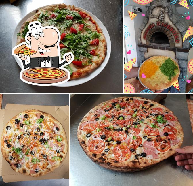 Choisissez des pizzas à Pizza Divina