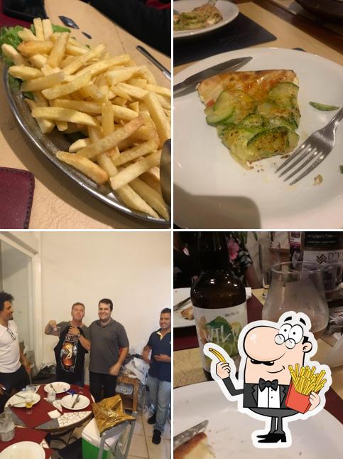 Peça batatas fritas no Pizzaria Paulicéia