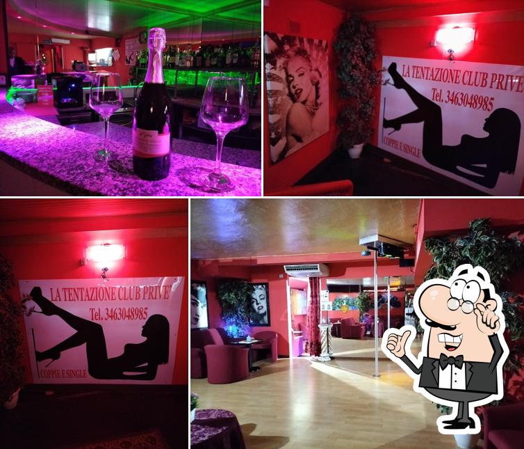 Dai un'occhiata agli interni di Club Prive La Tentazione