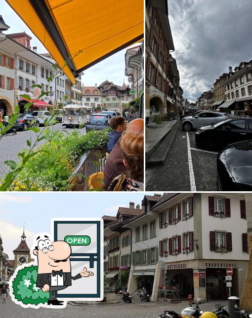 Gli esterni di La Brasserie
