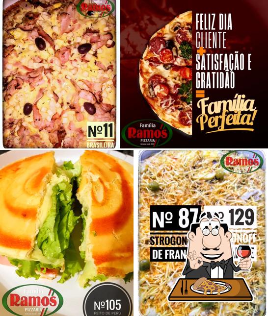 Escolha pizza no Familia Ramos Sorocaba